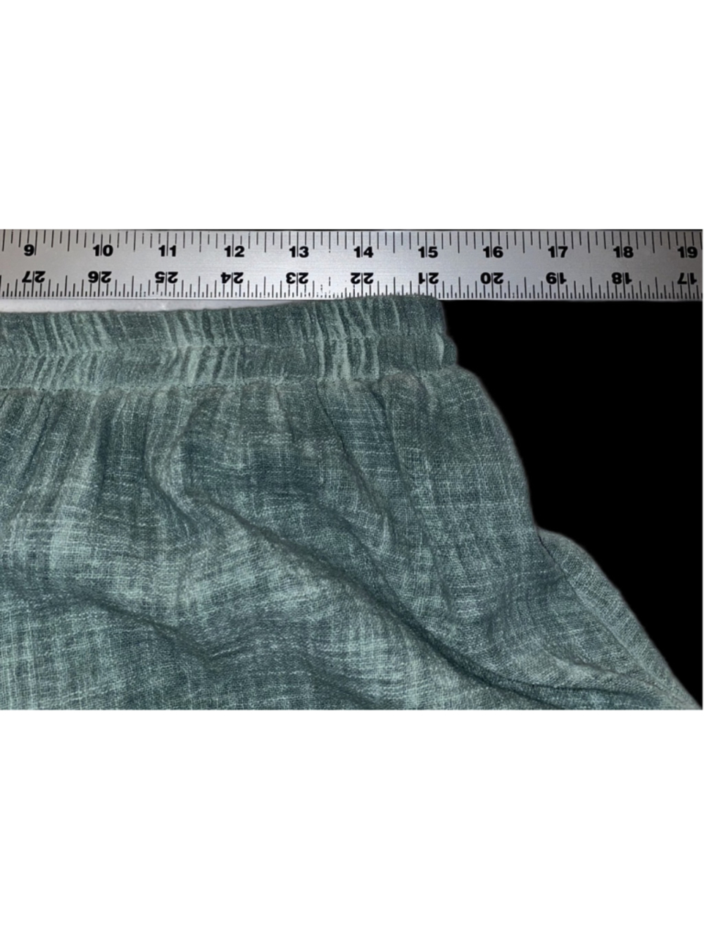 Pretty Angel Sage Green Boho Skirt L Crochet Lace Applique Fairycore Cottagecore - Picture 5 of 6